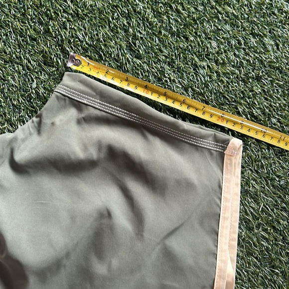 Vintage 90s NWT Ocean Pacific OP Swim Shorts Trunks Green Yellow - Picture 4 of 8